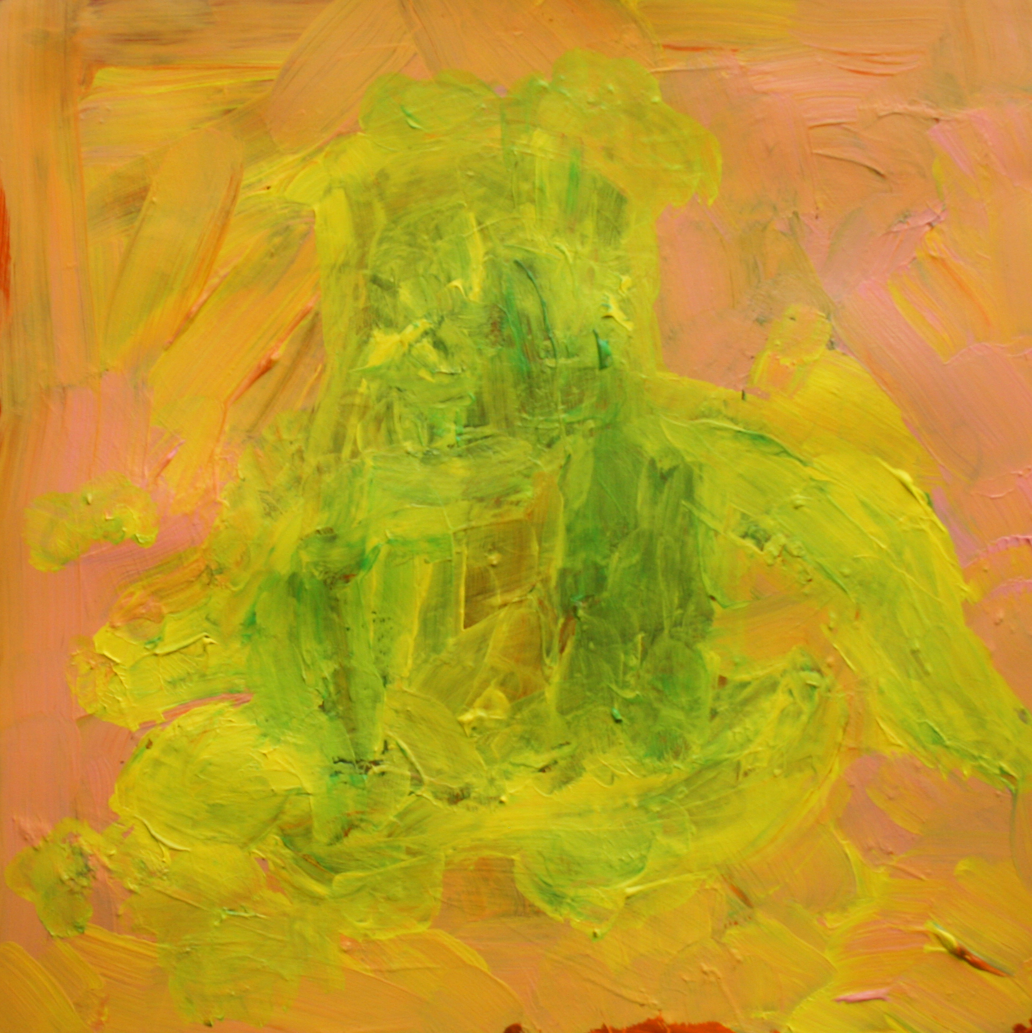 Painting by Pat Ngoho, Play